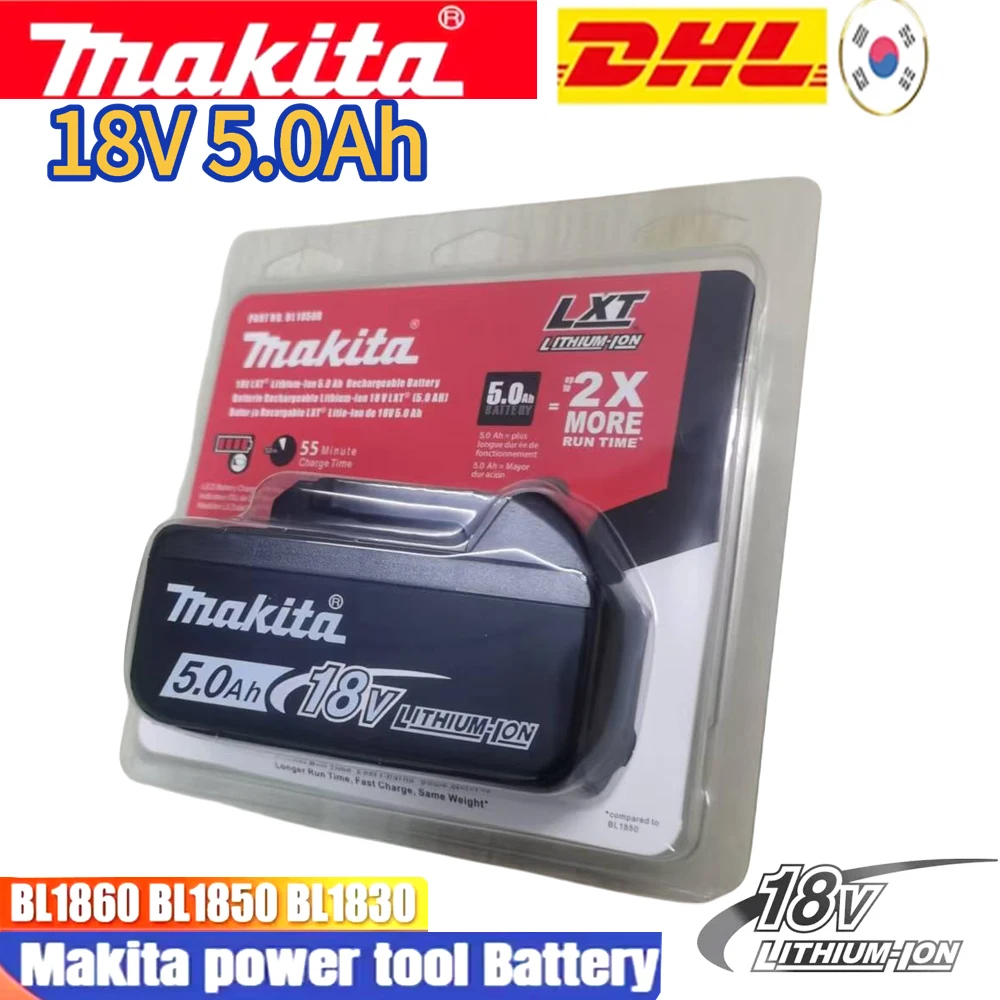 Hot selling original Makita 18V 5/6/Ah rechargeable battery with long battery life, Makita power tool battery, large capacity
Hot selling original Makita 18V 5/6/Ah rechargeable battery with long battery life, Makita power tool battery, large capacity