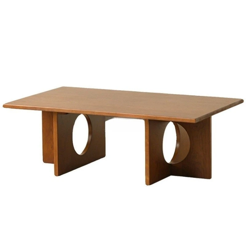 North American medieval coffee table solid wood log light luxury living room home
North American medieval coffee table solid wood log light luxury living room home