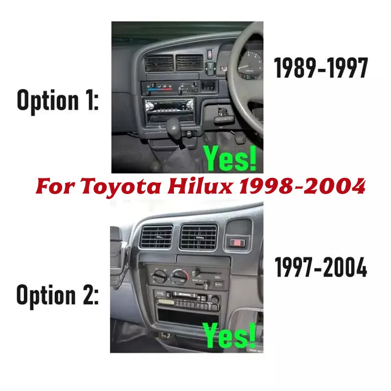 7" Car Stereo Multimedia Carplay Android 15 Car Radio For Toyota Hilux 1998-2004 1024*600QLED Wireless Auto Radio 4GB+64GB
7" Car Stereo Multimedia Carplay Android 15 Car Radio For Toyota Hilux 1998-2004 1024*600QLED Wireless Auto Radio 4GB+64GB