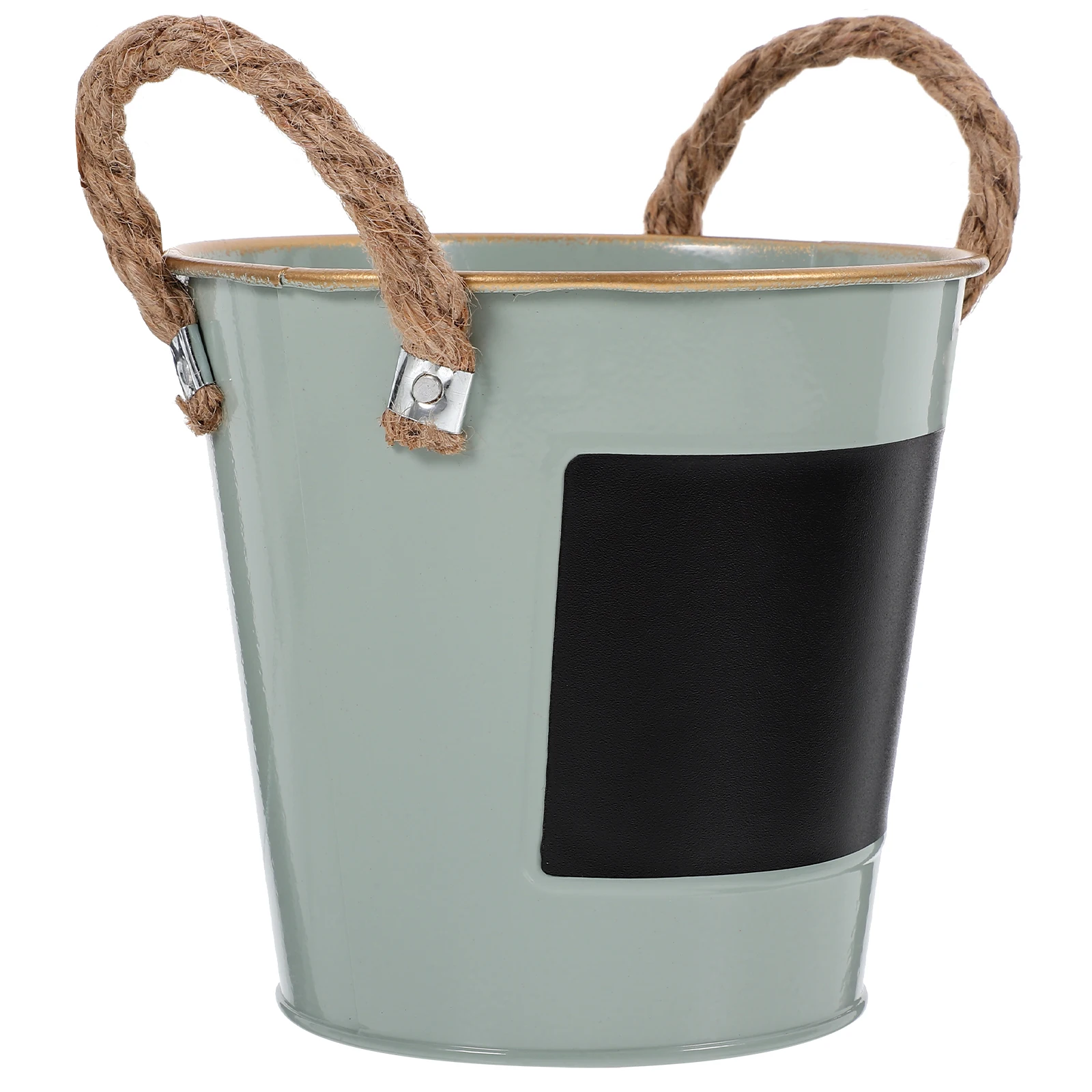 Small Blackboard Flower Pot Creative Iron Bucket for Plants Retro Planter Vase Balcony Room Garden Supplies Metal Plant
Small Blackboard Flower Pot Creative Iron Bucket for Plants Retro Planter Vase Balcony Room Garden Supplies Metal Plant
