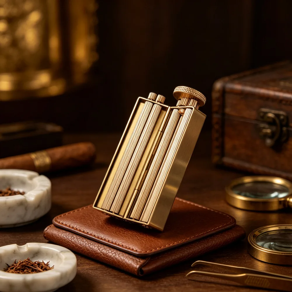 Portable manual metal cigarette machine. Suitable for 70mm cigarette paper and 6mm diameter filter tips. Fashion Festival Gifts
Portable manual metal cigarette machine. Suitable for 70mm cigarette paper and 6mm diameter filter tips. Fashion Festival Gifts