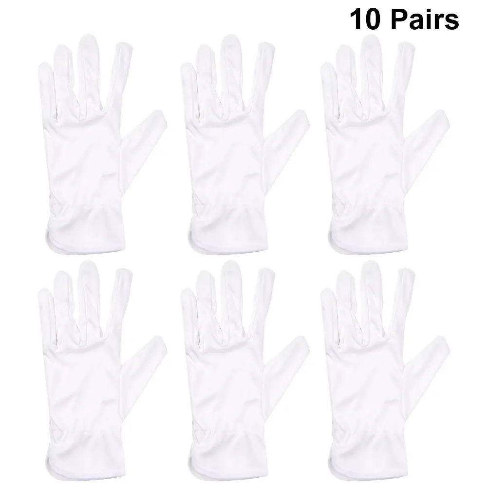 10 Pair Dust Free Gloves Lightweight Protective Fiber Work Gloves for Gardening Industrial Jobs Jewelry Inspection Reusable Easy
10 Pair Dust Free Gloves Lightweight Protective Fiber Work Gloves for Gardening Industrial Jobs Jewelry Inspection Reusable Easy