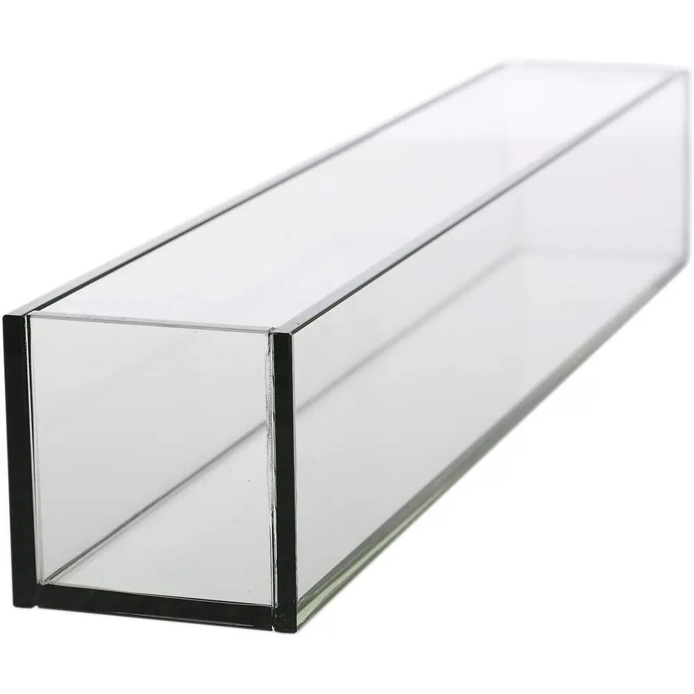 Rectangle Plate Vase, Length 24, Width 4, Height 4, Glass Container, Floral Display, Candy Holder, Planter Terrarium for Wedding
Rectangle Plate Vase, Length 24, Width 4, Height 4, Glass Container, Floral Display, Candy Holder, Planter Terrarium for Wedding
