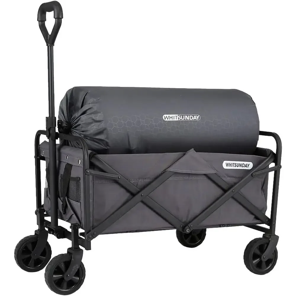 Compact Folding Utility Wagon for Outdoor, Garden, Picnic, and Camping with Grey Replaceable Cover (5 Wheels)
Compact Folding Utility Wagon for Outdoor, Garden, Picnic, and Camping with Grey Replaceable Cover (5 Wheels)