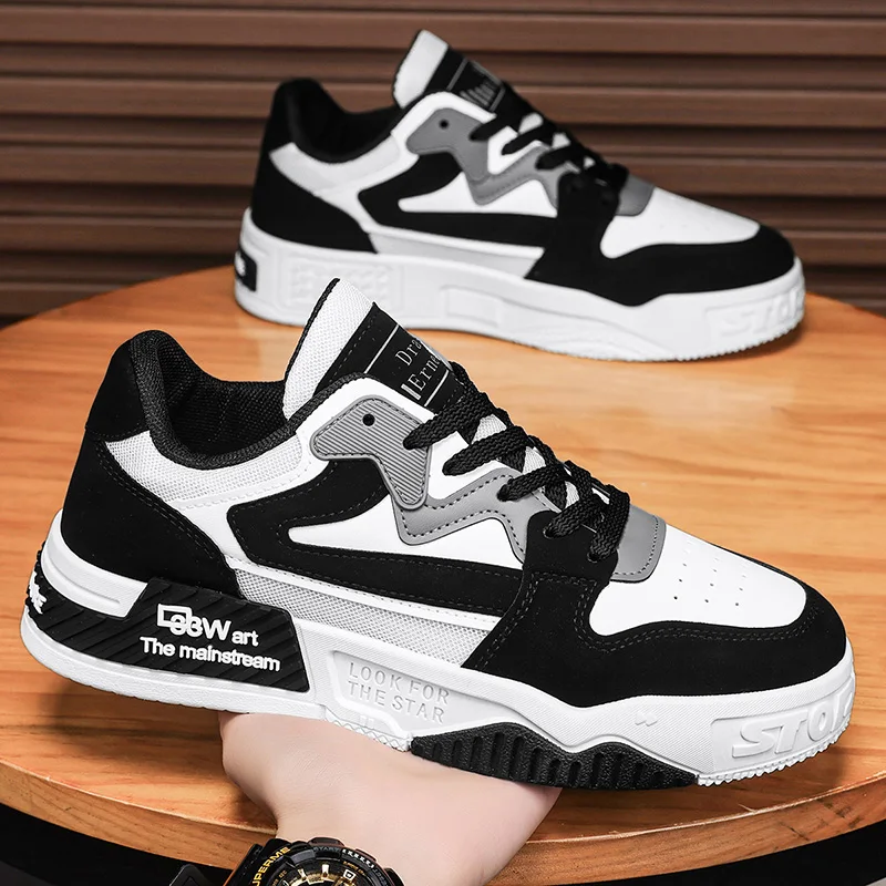 New Autumn Men's Sneakers Men's Comfortable Platform Shoes 2025 Trend Lace-up Vulcanized Shoes White Casual Sneakers Zapatillas
New Autumn Men's Sneakers Men's Comfortable Platform Shoes 2025 Trend Lace-up Vulcanized Shoes White Casual Sneakers Zapatillas