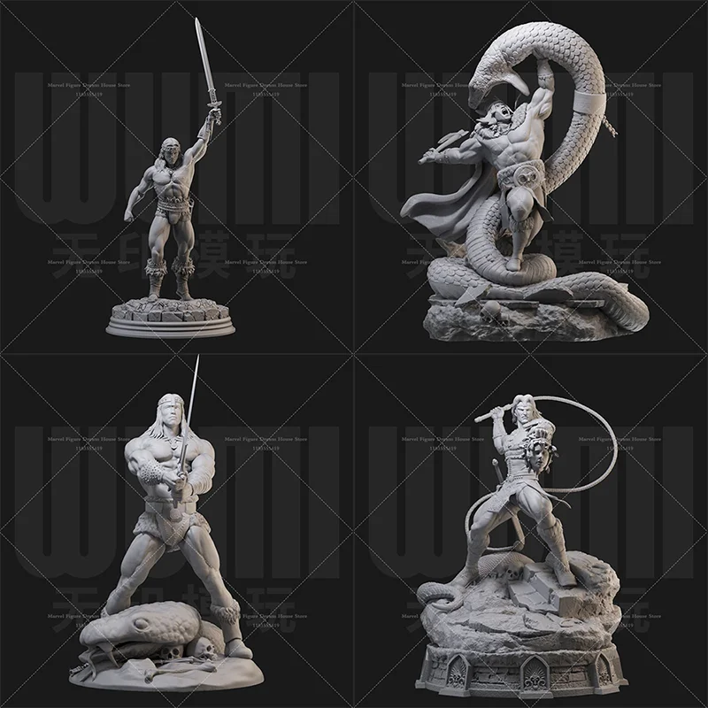 1/24 1/18 масштаб космический варвар супергерой Beheaded Python Fantasy Film DIY самособранная GK 3D смола без цоколя белая кукла
1/24 1/18 масштаб космический варвар супергерой Beheaded Python Fantasy Film DIY самособранная GK 3D смола без цоколя белая кукла