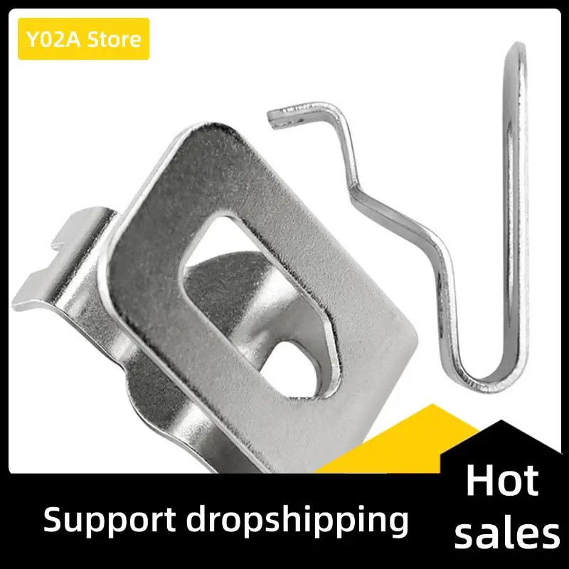 Y02A 10PCS Power Tools Belt Clip Hook Belt Hook Part Belt Clip Hooks For DCD985 Drill Driver Holder N268241 N169778
Y02A 10PCS Power Tools Belt Clip Hook Belt Hook Part Belt Clip Hooks For DCD985 Drill Driver Holder N268241 N169778