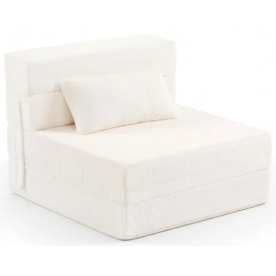 Folding Sofa Bed Beige Floor Mattress for with Pillow, Toddler Washable Folded Floor Mat for Daycare, Child Fold Up Sofa Chair
Folding Sofa Bed Beige Floor Mattress for with Pillow, Toddler Washable Folded Floor Mat for Daycare, Child Fold Up Sofa Chair