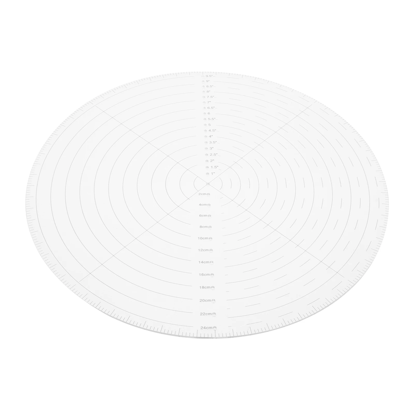 10In Acrylic Quilting Ruler Sewing Template Clear Transparent Center Finding Ruler for Fabric Cutting Drawing Craft Precision
10In Acrylic Quilting Ruler Sewing Template Clear Transparent Center Finding Ruler for Fabric Cutting Drawing Craft Precision