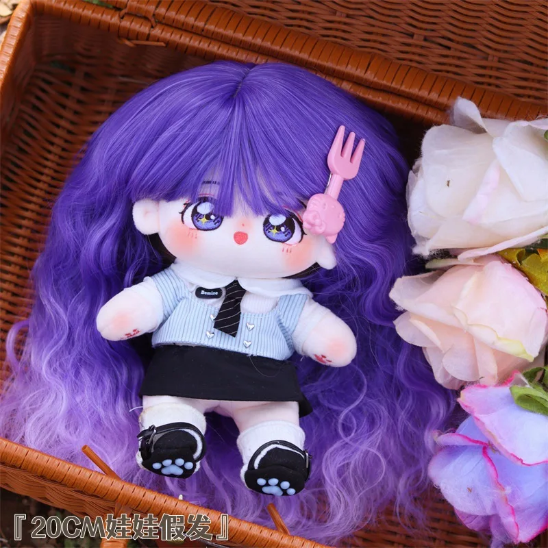 20cm cotton doll wig purple gradient wool curly high-value doll long curly hair full-head hood
20cm cotton doll wig purple gradient wool curly high-value doll long curly hair full-head hood