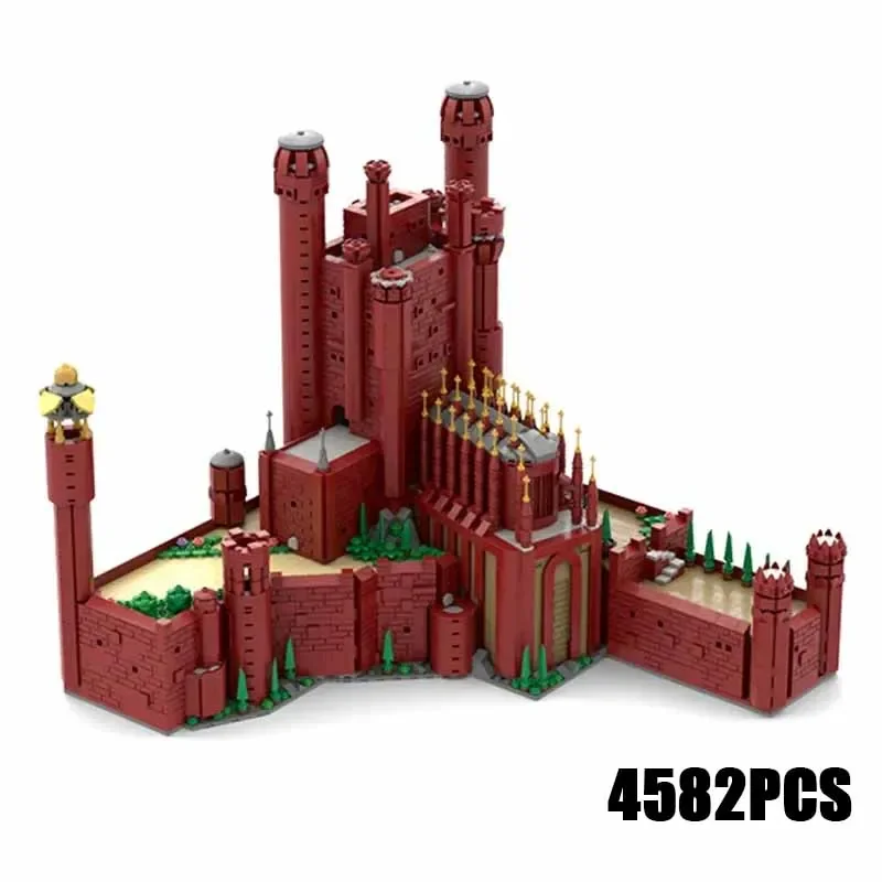 Castle Model The Red Keep Fortress Moc Building Bricks Technology Modular Blocks Gifts Toys For Children DIY Sets Assembly
Castle Model The Red Keep Fortress Moc Building Bricks Technology Modular Blocks Gifts Toys For Children DIY Sets Assembly