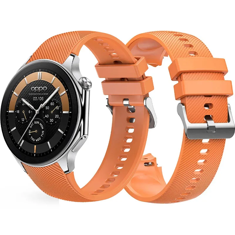 Silicone Strap Suitable For OPPO Watch X , NO Gaps Circular interface Replacement Watch for OPPO X Smartwatch
Silicone Strap Suitable For OPPO Watch X , NO Gaps Circular interface Replacement Watch for OPPO X Smartwatch