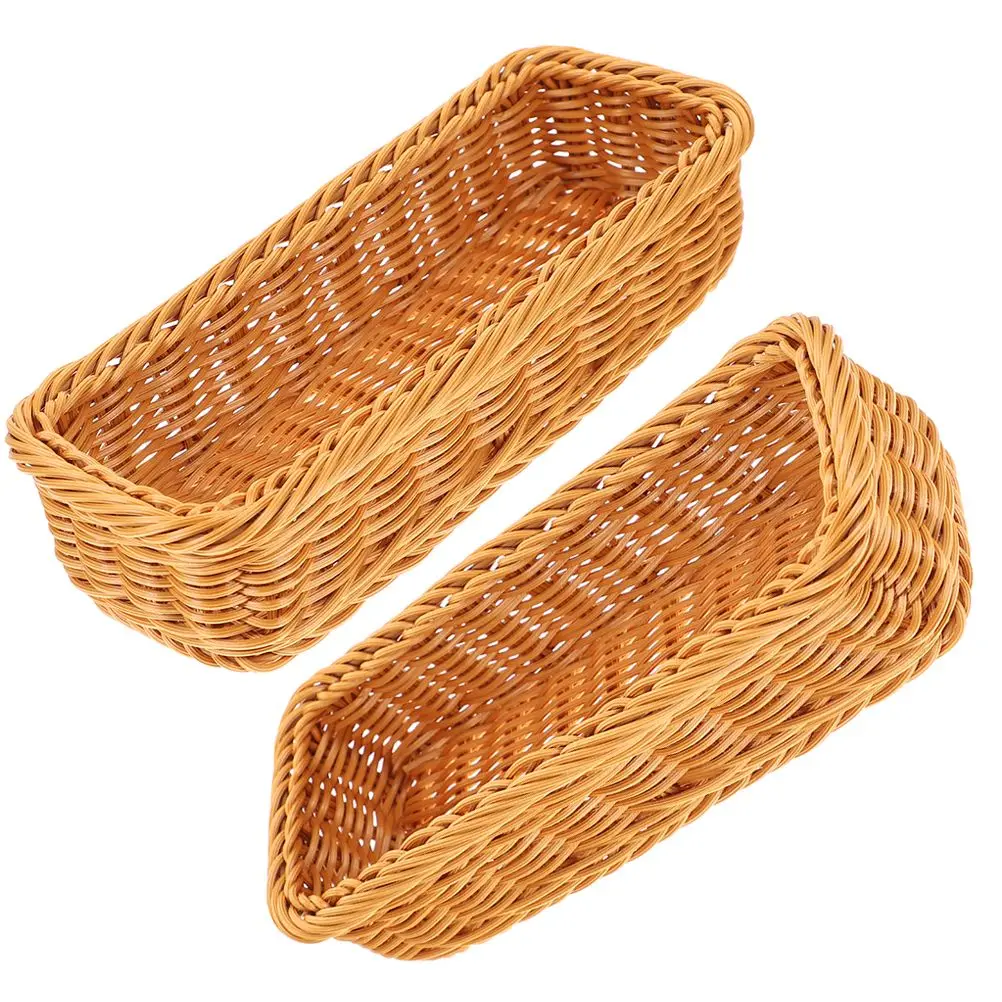 2pcs Seasoning Jar Storage Baskets Kitchen Fruit Condiment Organizer Silverware Plastic Woven Household Sundry Basket
2pcs Seasoning Jar Storage Baskets Kitchen Fruit Condiment Organizer Silverware Plastic Woven Household Sundry Basket