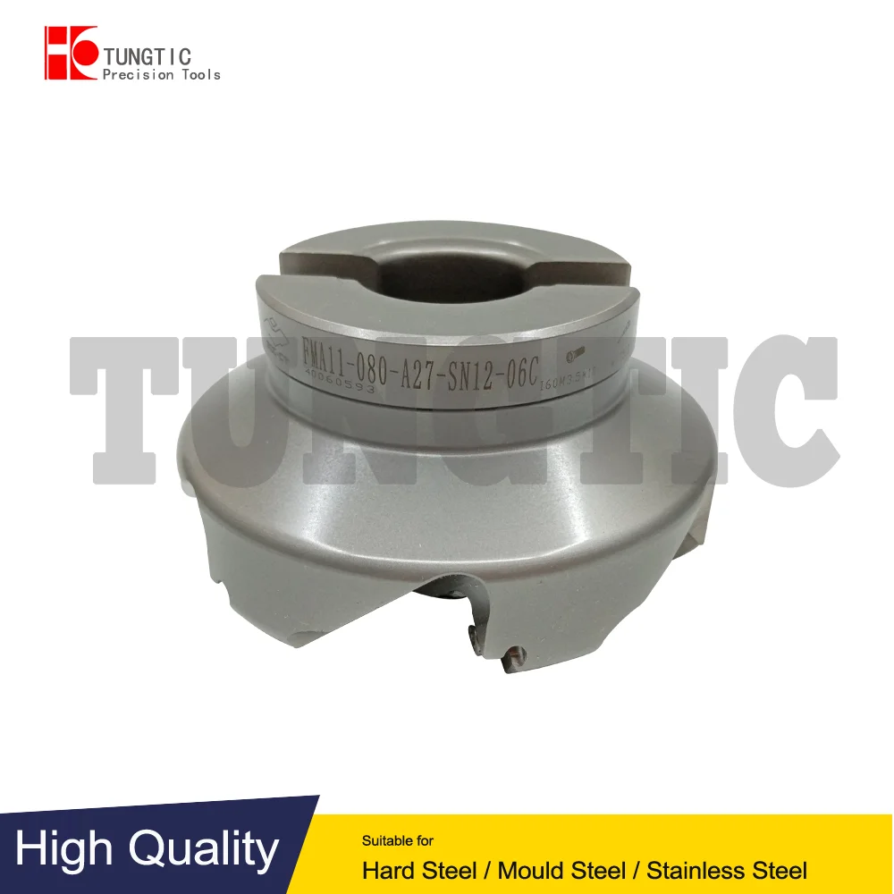 FMA11-080-A27-SN12-06C 1pc ZCC Indexable Face Milling Cutting Tools Holders
FMA11-080-A27-SN12-06C 1pc ZCC Indexable Face Milling Cutting Tools Holders