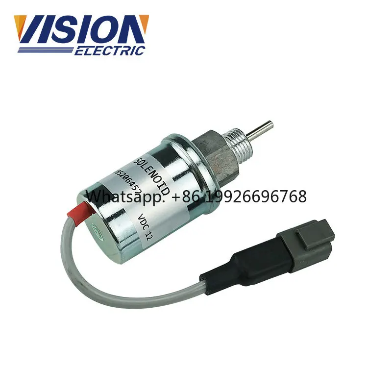 Diesel Engine Stop Solenoid for Diesel Generator Accessories Model U85206452
Diesel Engine Stop Solenoid for Diesel Generator Accessories Model U85206452