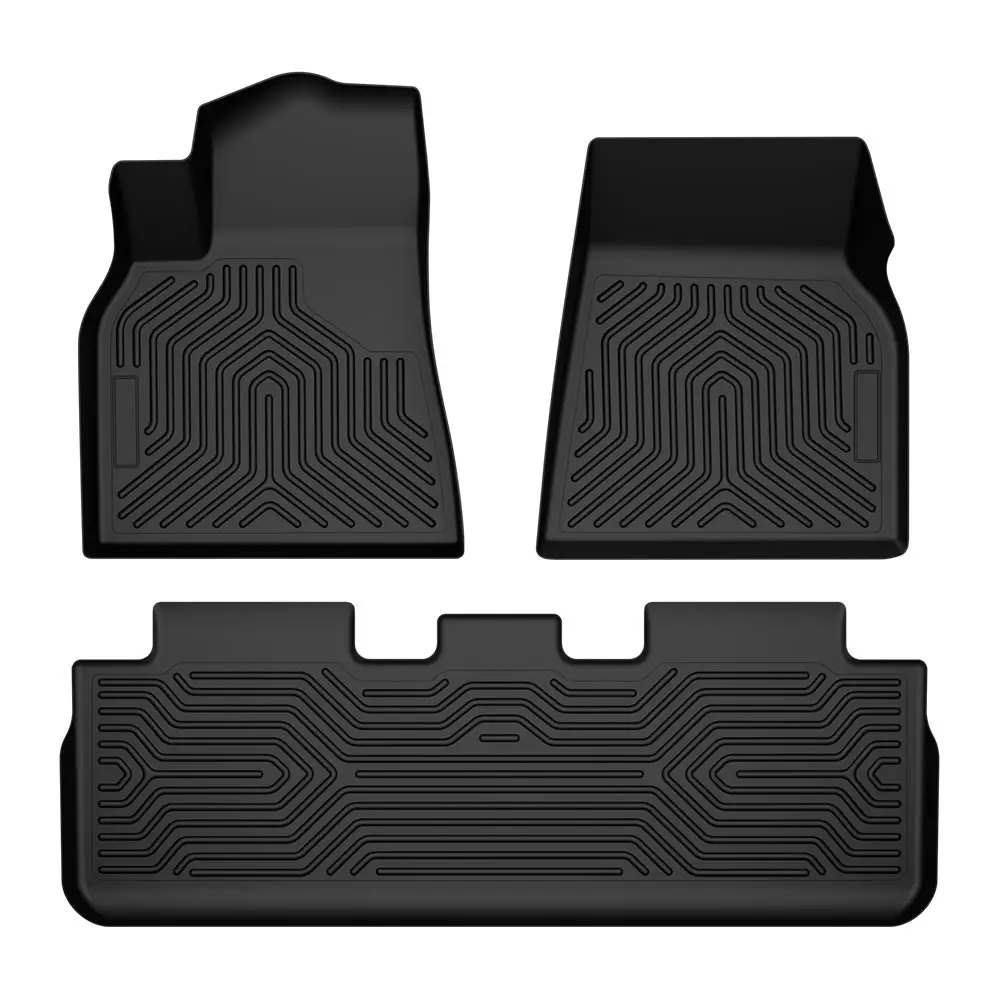 Floor Mats Fit for Tesla Model Y 2020-2024 Fit 5-Seat (NOT fit 7-Seat) All Weather Full Cover Protection Floor Liners TPE Black
Floor Mats Fit for Tesla Model Y 2020-2024 Fit 5-Seat (NOT fit 7-Seat) All Weather Full Cover Protection Floor Liners TPE Black