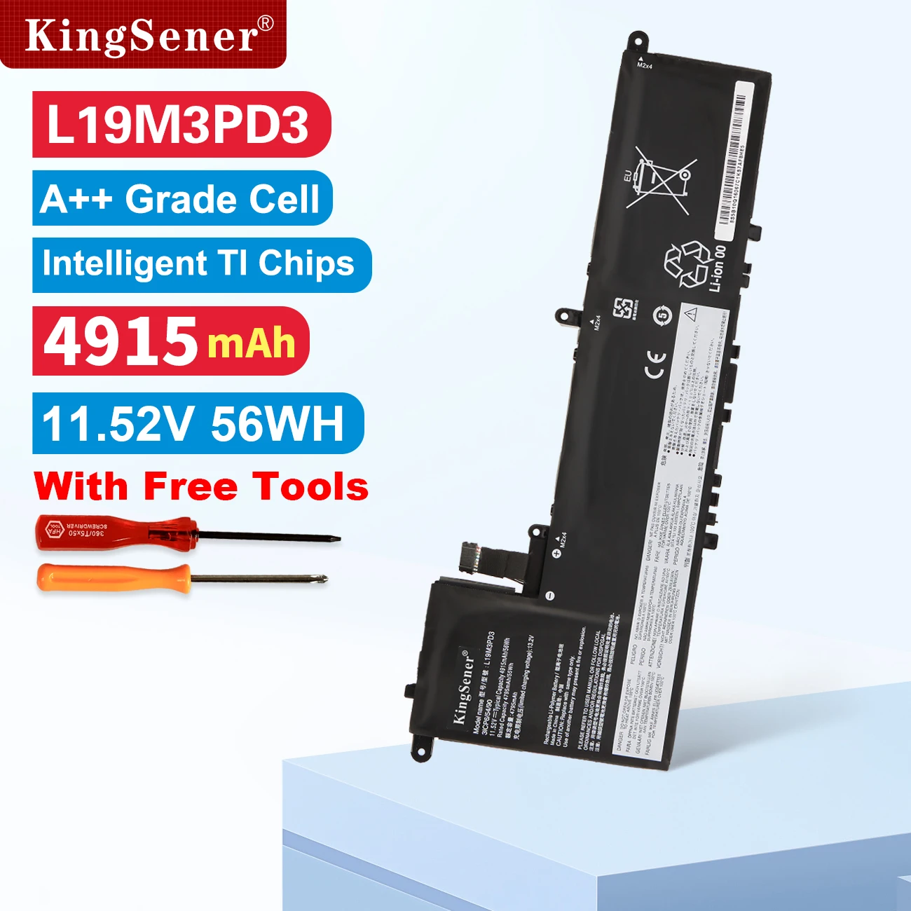 KingSener L19M3PD3 L19D3PD3 L19L3PD3 Аккумулятор для Lenovo IdeaPad S540-13API 13ARE 13IML 13ITL, Xiaoxin Pro 13 2019 2020 2021
KingSener L19M3PD3 L19D3PD3 L19L3PD3 Аккумулятор для Lenovo IdeaPad S540-13API 13ARE 13IML 13ITL, Xiaoxin Pro 13 2019 2020 2021