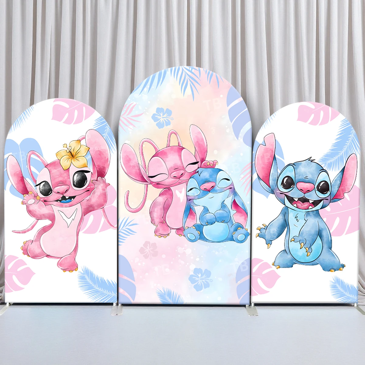 TB Lilo and Stitch Arch Backdrop Cover Kid Birthday Party Cute Image Baby Shower Photography Background Decortion Elastic Fabric
TB Lilo and Stitch Arch Backdrop Cover Kid Birthday Party Cute Image Baby Shower Photography Background Decortion Elastic Fabric