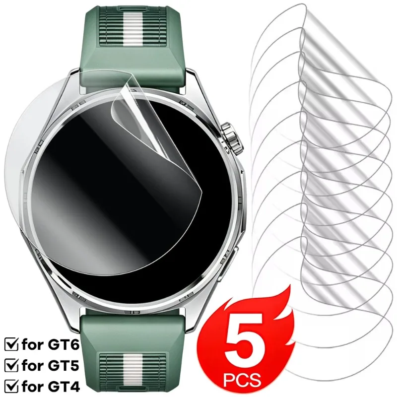 For Huawei Watch GT 6/6 Pro 41mm 46mm Soft PET Screen Protector Full Cover HD Clear Protective Films Not Glass for Huawei GT5/4
For Huawei Watch GT 6/6 Pro 41mm 46mm Soft PET Screen Protector Full Cover HD Clear Protective Films Not Glass for Huawei GT5/4