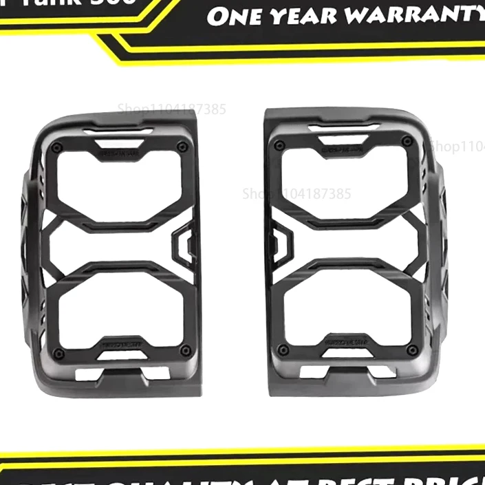 For Great Wall Tank 300 2021-2024, Matte Black Taillight Frame Rear Lamp Light Cover Exterior Trim Accessory 
For Great Wall Tank 300 2021-2024, Matte Black Taillight Frame Rear Lamp Light Cover Exterior Trim Accessory