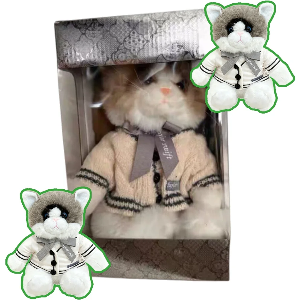 Folklore Cat Plush Folklore Cardigans Cat Plush Toy Stuffed Animal Folklore Album Cardigans Plush Cat Doll Soft Toy Merch
Folklore Cat Plush Folklore Cardigans Cat Plush Toy Stuffed Animal Folklore Album Cardigans Plush Cat Doll Soft Toy Merch