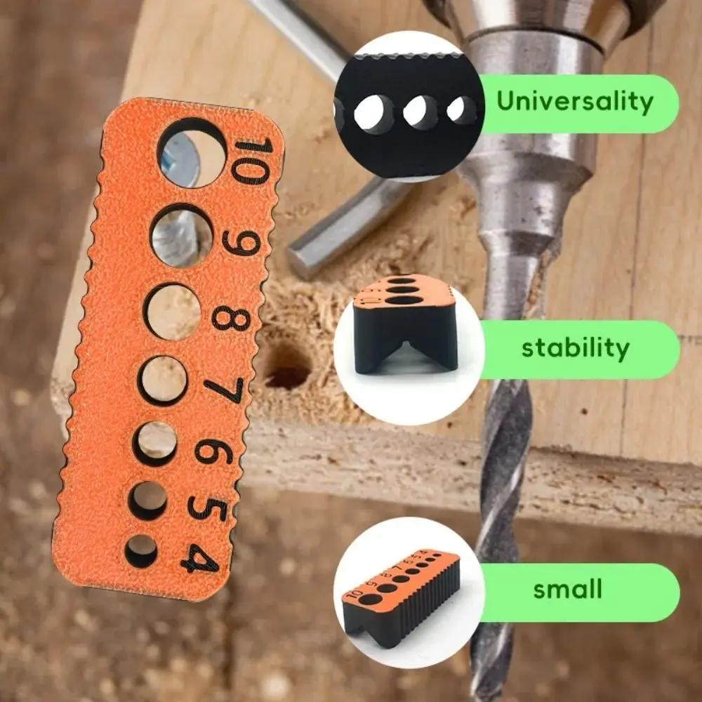 NEW 4 to 10mm Drill Guide Woodworking Aid Multi-functional Doweling Hole Guide Non-Slip Punching Guiding Tools Carpentry
NEW 4 to 10mm Drill Guide Woodworking Aid Multi-functional Doweling Hole Guide Non-Slip Punching Guiding Tools Carpentry