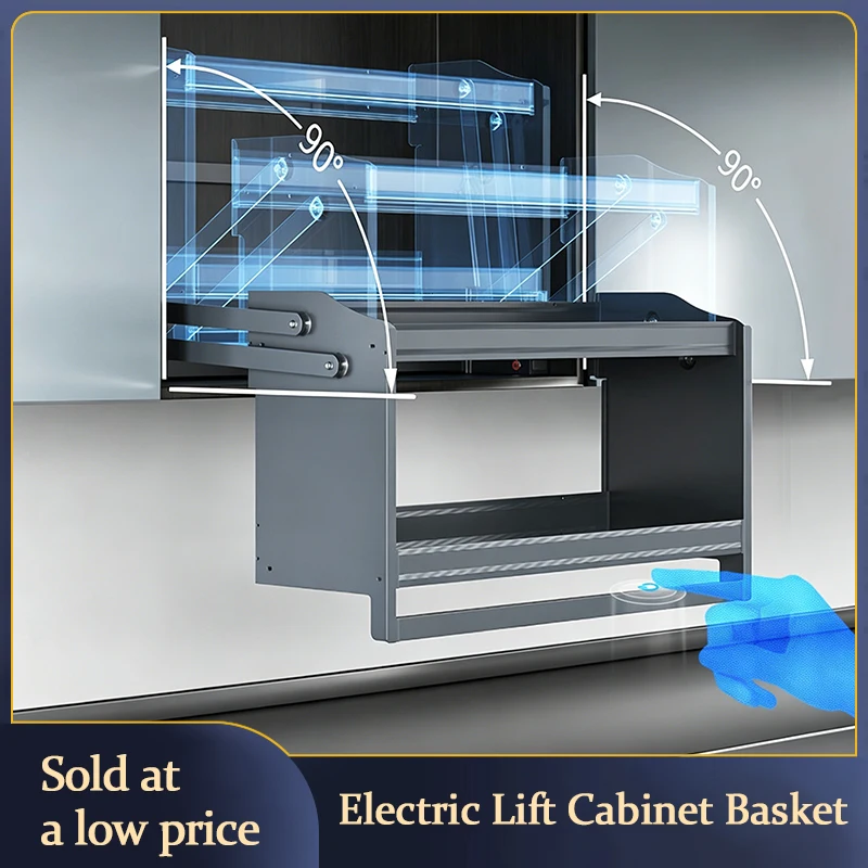 Smart Induction Kitchen Cabinet Lift Basket Up Down Pull Down Seasoning Rack Aluminum Alloy With Buffer Automatic Soft Close
Smart Induction Kitchen Cabinet Lift Basket Up Down Pull Down Seasoning Rack Aluminum Alloy With Buffer Automatic Soft Close