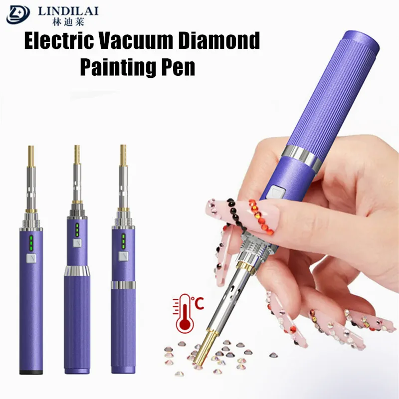 Electric Vacuum Diamond Art Painting Pen no Wax Needed Hot Melt Flat Bottom Rhinestone Tool Shoe Bag Point Drill Pen Set
Electric Vacuum Diamond Art Painting Pen no Wax Needed Hot Melt Flat Bottom Rhinestone Tool Shoe Bag Point Drill Pen Set