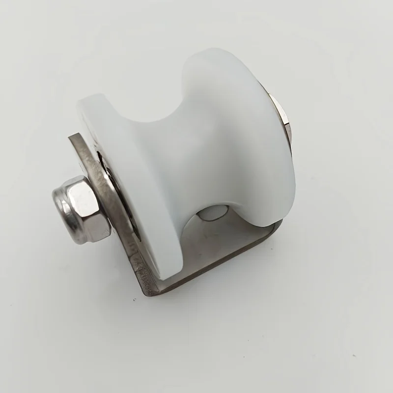 Nylon Sliding Door Wheel PP Material Fixed Pulley Cable Lifting Pulley with Stainless Steel Bracket
Nylon Sliding Door Wheel PP Material Fixed Pulley Cable Lifting Pulley with Stainless Steel Bracket