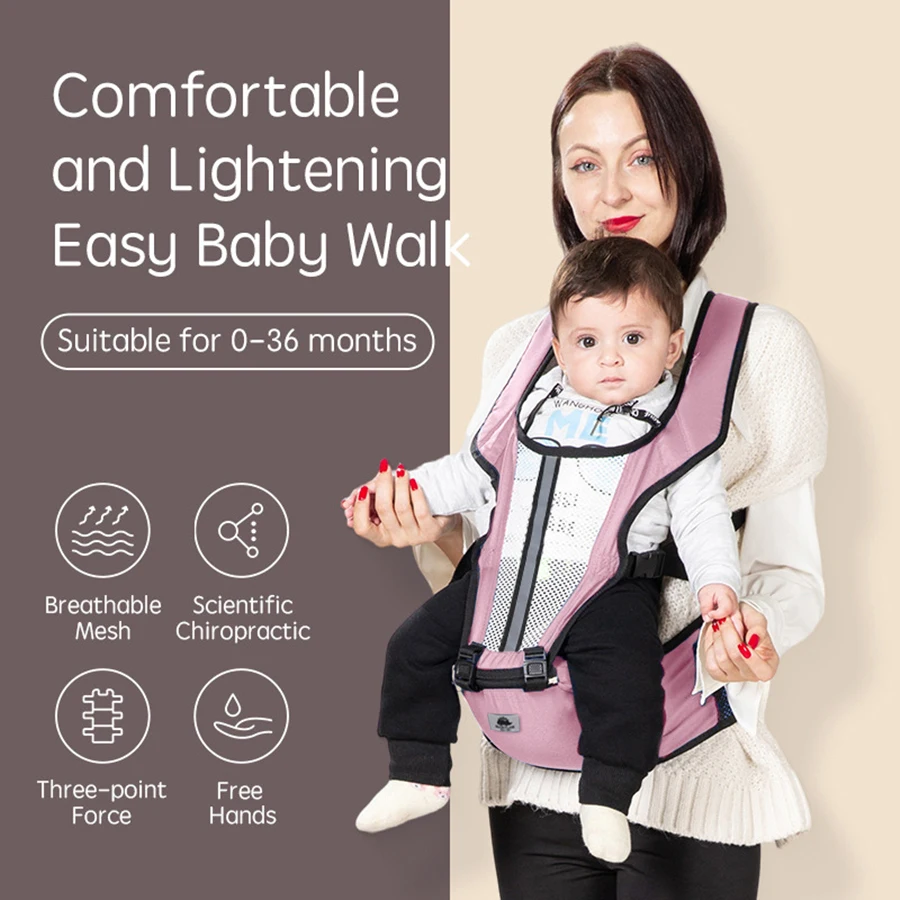 Ergonomic Baby Carrier Breathable Comfortable Waist Stool Hip Seat for Mommy And Daddy Outdoor Travel Shopping Sling to Toddler
Ergonomic Baby Carrier Breathable Comfortable Waist Stool Hip Seat for Mommy And Daddy Outdoor Travel Shopping Sling to Toddler