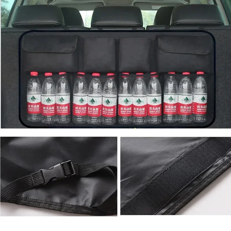 Auto Storage Organizer Car Trunk Bag Universal Large Capacity Backseat Storage Bag Trunk Cargo Mesh Holder Pocket
Auto Storage Organizer Car Trunk Bag Universal Large Capacity Backseat Storage Bag Trunk Cargo Mesh Holder Pocket
