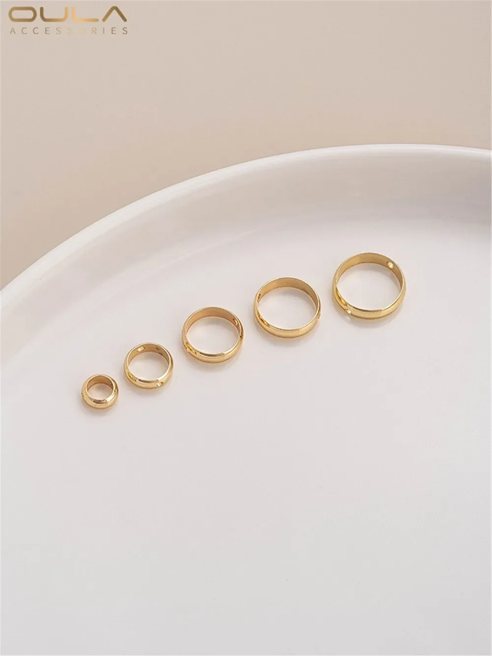 14K Bag Gold Color Open Loop Necklace Bracelet End Connection Loop Handmade Diy Accessories O Loop Connection Ring
14K Bag Gold Color Open Loop Necklace Bracelet End Connection Loop Handmade Diy Accessories O Loop Connection Ring