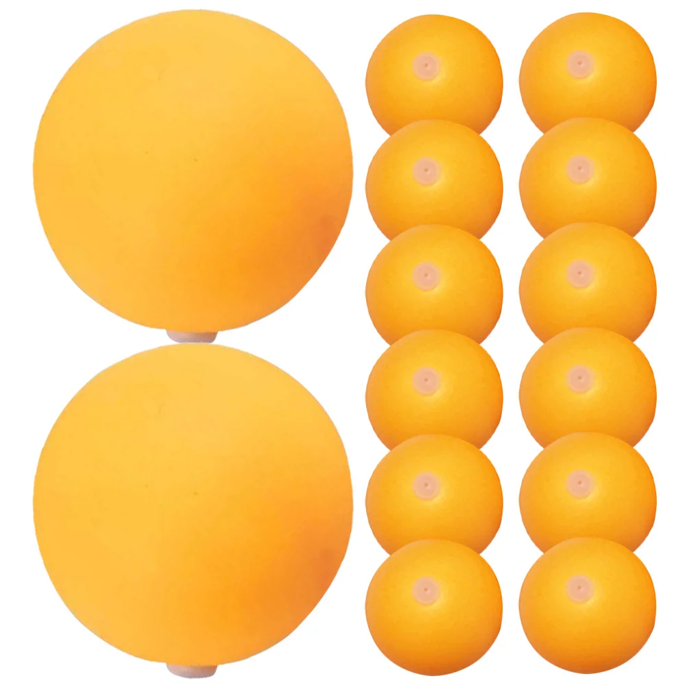 60 Pcs 27mm Yellow Perforated Pong Balls for Trainer Machine Elastic Soft Shaft ABS Plastic Enhanced Air
60 Pcs 27mm Yellow Perforated Pong Balls for Trainer Machine Elastic Soft Shaft ABS Plastic Enhanced Air