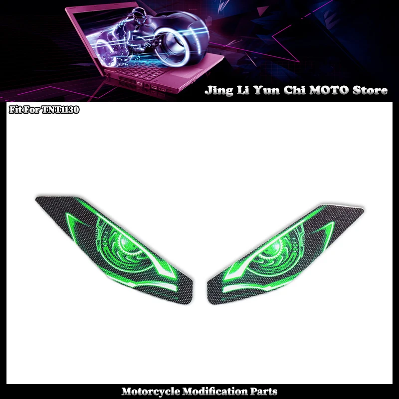 Motorcycle 3D Front Fairing Headlight Guard Sticker Head Light Protection Fit For Benelli TNT1130 TNT 1130
Motorcycle 3D Front Fairing Headlight Guard Sticker Head Light Protection Fit For Benelli TNT1130 TNT 1130
