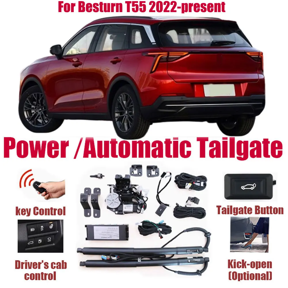 For Besturn T55 2022-present Electric Tailgate Lift Kit Kick Sensor Anti-pinch Auto Power Trunk Wireless Remote Hands-free
For Besturn T55 2022-present Electric Tailgate Lift Kit Kick Sensor Anti-pinch Auto Power Trunk Wireless Remote Hands-free