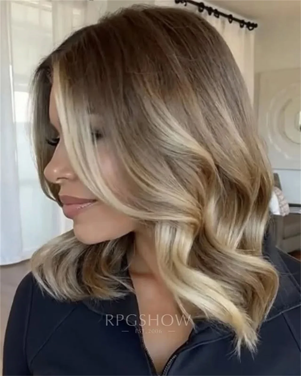 Ash Blonde Bob Wig Dark Roots Glueless Lace Front Wig HD Synthetic Premim Fibre Short Wavy Daily Party Wear&Go Wigs for Women
Ash Blonde Bob Wig Dark Roots Glueless Lace Front Wig HD Synthetic Premim Fibre Short Wavy Daily Party Wear&Go Wigs for Women