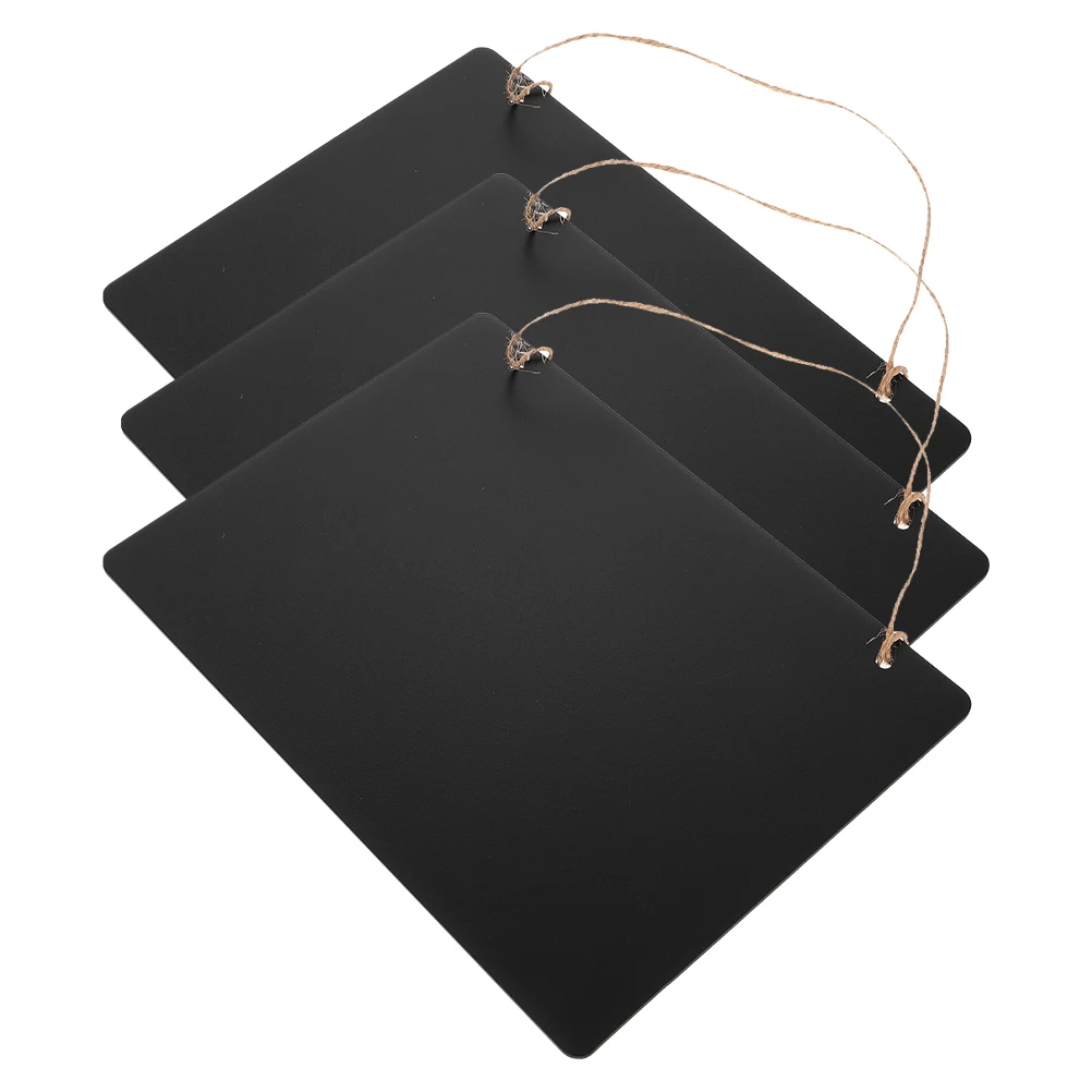 3 Pcs Household Double Sided Blackboard Signage Wooden Chalkboard Home Decoration
3 Pcs Household Double Sided Blackboard Signage Wooden Chalkboard Home Decoration