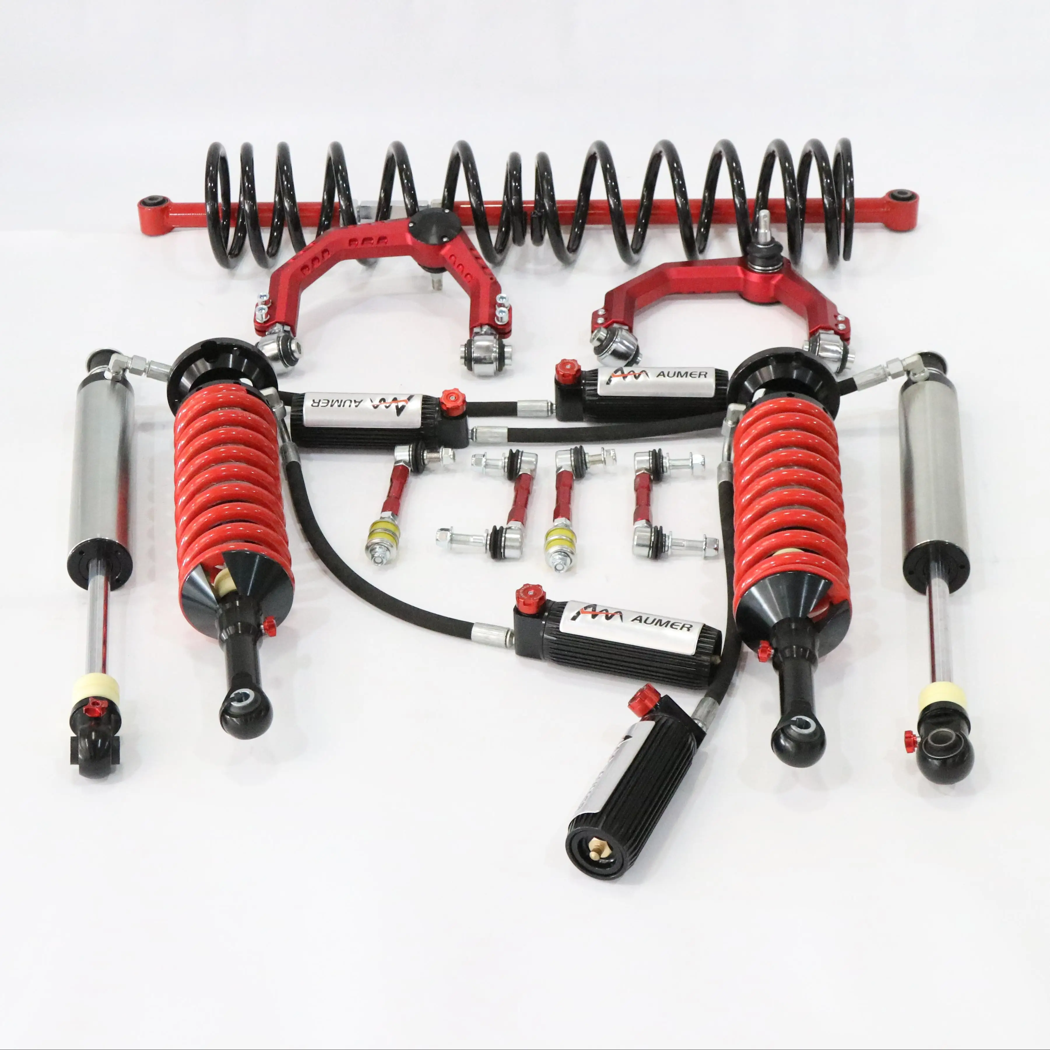 Aumer Factory Supply Compression And Rebound Adjustable Suspension Lift Kit For Prado 120 4x4 Shock Absorber
Aumer Factory Supply Compression And Rebound Adjustable Suspension Lift Kit For Prado 120 4x4 Shock Absorber
