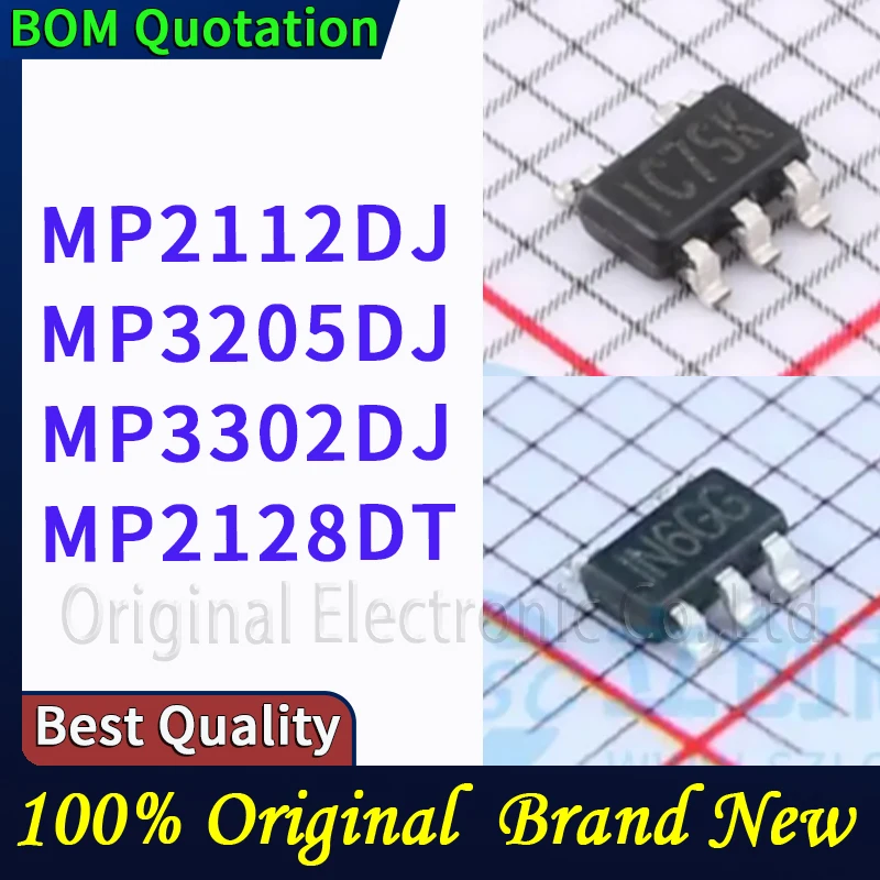 5pcs/lot MP2112DJ MP3205DJ MP3302DJ MP2128DT In stock Original High quality
5pcs/lot MP2112DJ MP3205DJ MP3302DJ MP2128DT In stock Original High quality