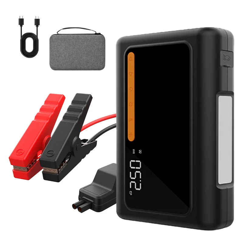 GOKKCL Portable Car Jump Starter with Air pump Sodium Ion Battery PD60W Power Bank for Petrol Diesel Cars 12V Starting Device
GOKKCL Portable Car Jump Starter with Air pump Sodium Ion Battery PD60W Power Bank for Petrol Diesel Cars 12V Starting Device