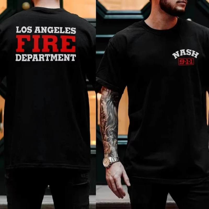 2025 New 9-1-1 TV Show Tshirt Evan Buckley Bobby Nash Series Merch Cotton Short Sleeve Fan Gift Streetwear Casual Top Tee
2025 New 9-1-1 TV Show Tshirt Evan Buckley Bobby Nash Series Merch Cotton Short Sleeve Fan Gift Streetwear Casual Top Tee