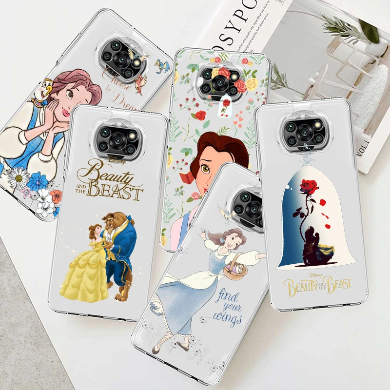 Princess Bella Disney For Xiaomi Poco X5 C55 C50 M5 M4 X4 X3 F3 GT NFC M3 C3 M2 F2 Pro Silicone Transparent Phone Case Fundas
Princess Bella Disney For Xiaomi Poco X5 C55 C50 M5 M4 X4 X3 F3 GT NFC M3 C3 M2 F2 Pro Silicone Transparent Phone Case Fundas