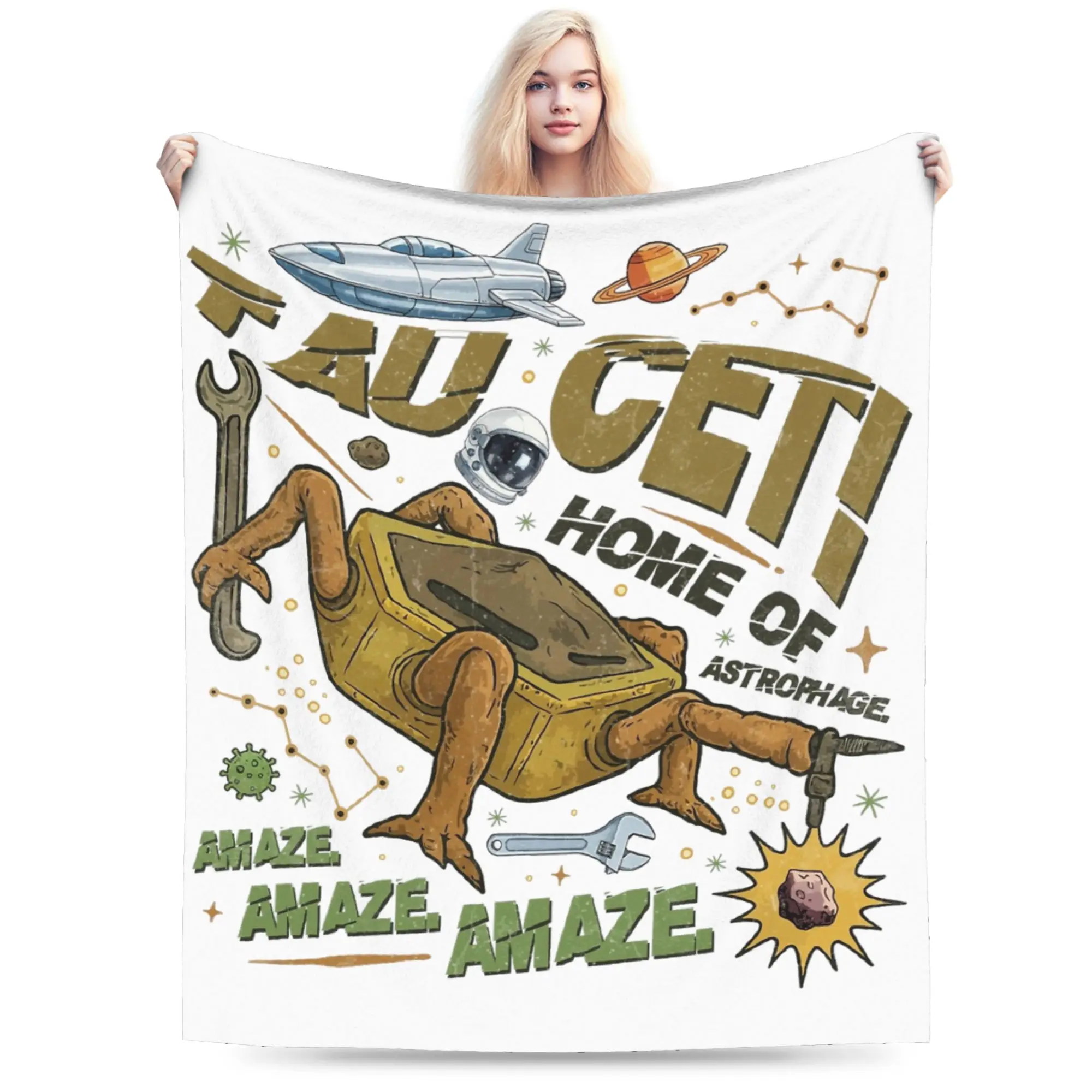 Project Hail Mary Blanket Flannel All Season Multi-function Lightweight Thin Throw Blanket for Bed Bedroom Rug Piece
Project Hail Mary Blanket Flannel All Season Multi-function Lightweight Thin Throw Blanket for Bed Bedroom Rug Piece