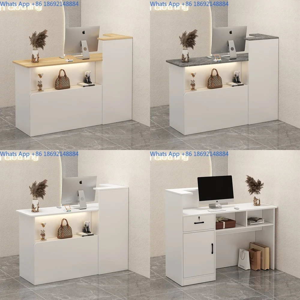 Cashier Counter Modern Simple Small Store Reception Desk for Clothing Shop Convenience Store or Maternity Store
Cashier Counter Modern Simple Small Store Reception Desk for Clothing Shop Convenience Store or Maternity Store