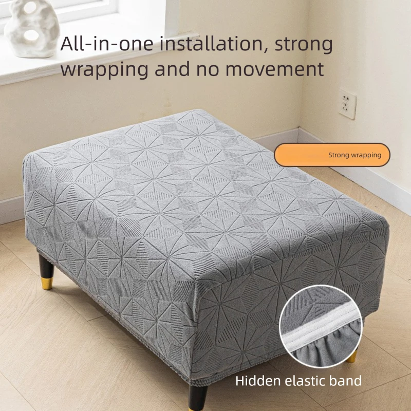 square footrest cover, Nordic sofa cover, universal for all seasons, jacquard velvet footstool cover
square footrest cover, Nordic sofa cover, universal for all seasons, jacquard velvet footstool cover
