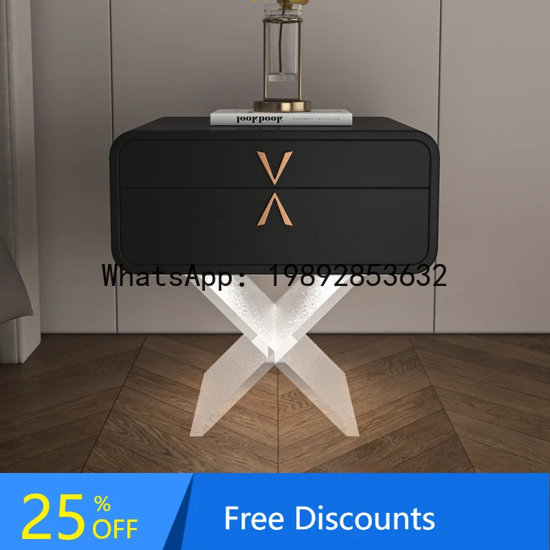 LYY Italian Minimalist Cream Style Bedside Table for Home Bedroom Small Modern Simple High-end Designer Solid Wood Bedside
LYY Italian Minimalist Cream Style Bedside Table for Home Bedroom Small Modern Simple High-end Designer Solid Wood Bedside