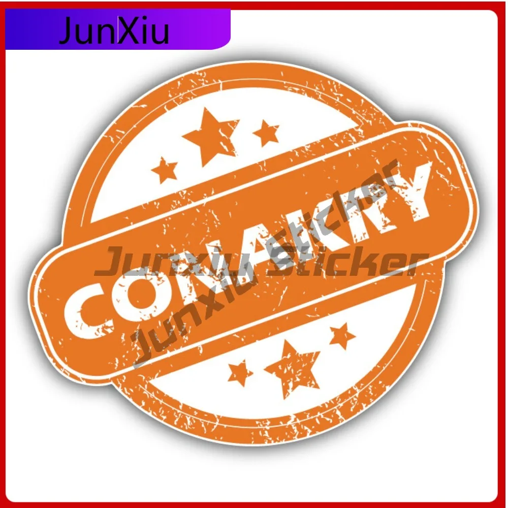 Conakry Creative Sticker Travel Stamp Car Decal Bumper Stickers Cool Style Truck Use For Car Window Car Accessories Anti Scra
Conakry Creative Sticker Travel Stamp Car Decal Bumper Stickers Cool Style Truck Use For Car Window Car Accessories Anti Scra