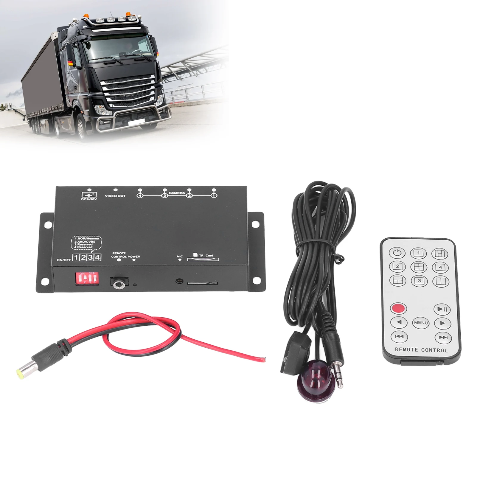 Мобильный цифровой видеорегистратор 4-канальный мини- MDVR 1080P для школьных автобусов, грузовиков, инженерных транспортных средств, мини-MDVR, маленький MDVR 
Мобильный цифровой видеорегистратор 4-канальный мини- MDVR 1080P для школьных автобусов, грузовиков, инженерных транспортных средств, мини-MDVR, маленький MDVR