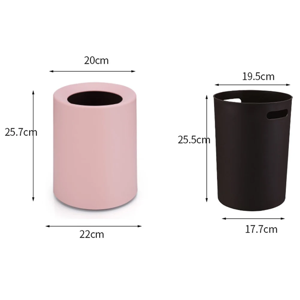 Household Trash Can Bin Waste Bin Frosted Open Trash Can Plain Colour for Bedroom Living Room (8L Pink)
Household Trash Can Bin Waste Bin Frosted Open Trash Can Plain Colour for Bedroom Living Room (8L Pink)