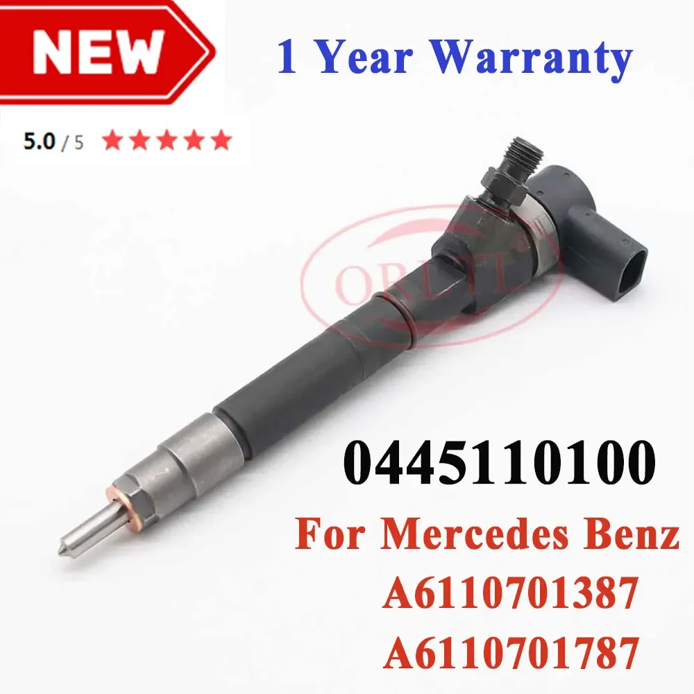 0445110100 A6110701387 A6110701787 Diesel Fuel Injector 0 445 110 100 Auto Parts for Bosch Mercedes-Benz 0445 110 100 ORLTL
0445110100 A6110701387 A6110701787 Diesel Fuel Injector 0 445 110 100 Auto Parts for Bosch Mercedes-Benz 0445 110 100 ORLTL